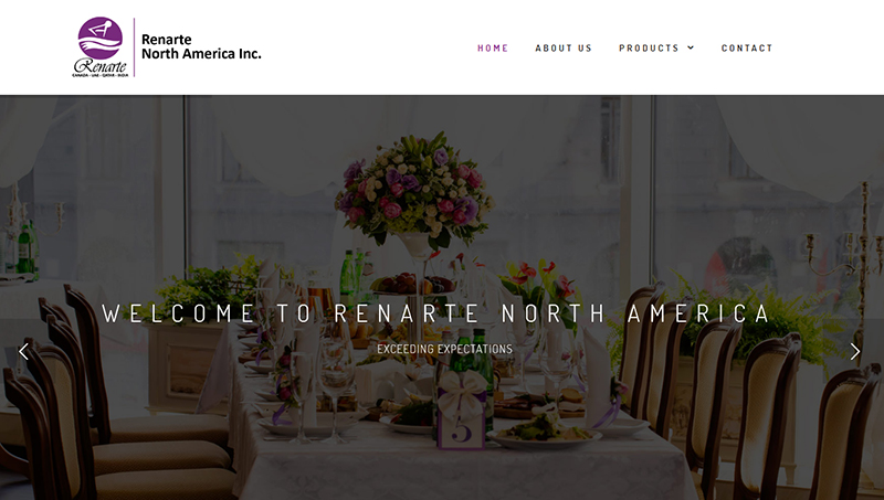 Website Design Launch Renarte ESimplified