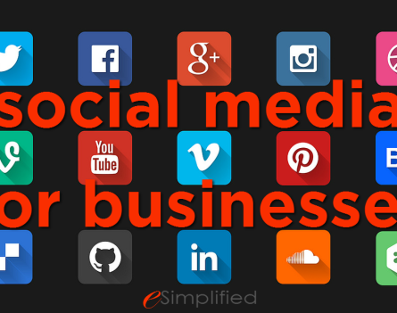 6 reasons why you should use social media for business by Esimplified inc web design and online marketing agency in Toronto